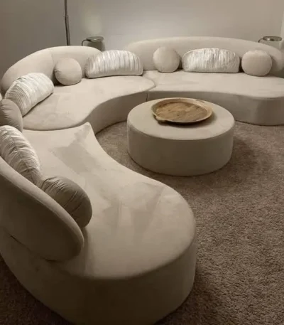 Degideonsfurniture.com c-shaped sofa