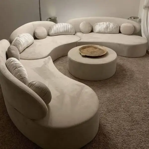 Degideonsfurniture.com c-shaped sofa